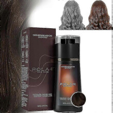 (dark brown) Hair Dye Shampoo,Polar Hair Dye Shampoo, Polar Haircare Instant Dye Shampoo, Natural Hair Color Shampoo