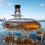 (Submarine A) Κατάλληλο για καράφα ουίσκι 350ml φαλακρός αετός, είδος γ 1