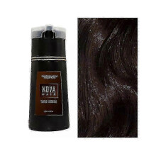 (Dark Brown) Nova Hair Dye Shampoo, Nova Hair Instant Dye Shampoo,Hair Color Shampoo for Hair - HF New Arrival |