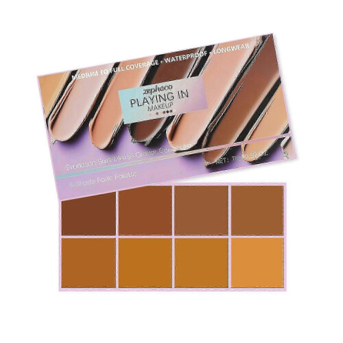 (Dark Colors) Παλέτα κονσίλερ διόρθωσης χρώματος, παλέτα κονσίλερ απαλή μ