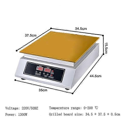 (Double headed) 110V 220v Εμπορική ψηφιακή οθόνη για αφράτα ιαπωνικά σουφλέ τηγανίτες Hine 2