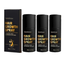 (3pcs) 3 stuks 50 ml HaloGrow Haargroeispray Vermindert Haaruitval Biotine Haarverdikkend Milde Hergroeimist voor