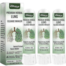 (3) Longreinigende neusinhalator geneest hoest, verzacht keelpijn, verbetert de ademhaling, reinigt de lever en bevochtigt de luchtwegen.