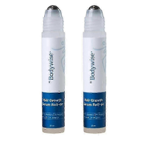 (2pcs) Be Bodywise Ορός Ανάπτυξης Μαλλιών Roll-on - 3% Δεντρολίβανο, 3% Red