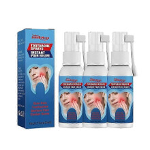 (3PCS) 1-5x Toothache Spray Instant Pain Relief Oral Teeth Care Effective Dental Treatment 20ml