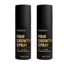 (2pcs) HaloGrow Haargroeispray, bevordert dikker en voller haar – voor alle haartypes, met natuurlijke ingrediënten, verlaagd