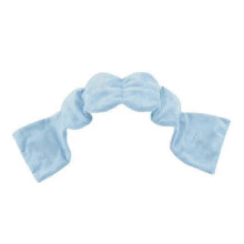(blue) Antifaz para dormir Gravity con perlas de vidrio contorneadas, oscurecimiento total, ideal para viajes,