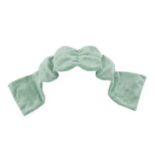 (green) Antifaz para dormir Gravity con perlas de vidrio contorneadas, oscurecimiento total, ideal para viajes,
