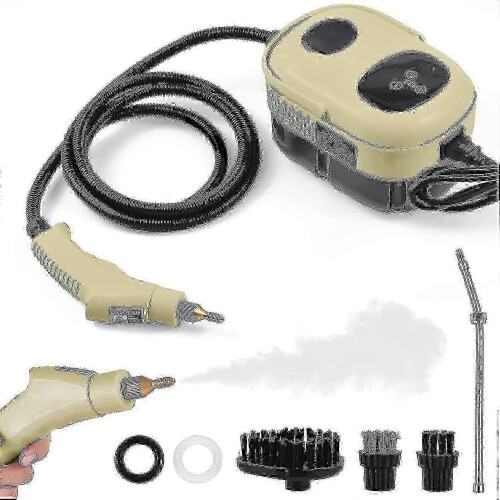 (UK Plug, Grey) Πλυστικό υψηλής πίεσης 2500W ατμού για επίμονους λεκέδες 1100ml 3 bar
