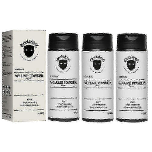 (1pc) Πούδρα styling μαλλιών BlackMask για άμεσο όγκο και υφή για αβίαστα χτενίσματα, rzd1