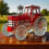 (Red Tractor) Σετ καράφας από ποτήρι ουίσκι, δώρο για μπαρ με θέμα το Halloween με 2 ποτήρια 1