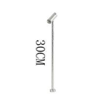 (3000K, Silver 30CM) Faretto LED dimmerabile, lampada da esposizione per gioielli, 20/30/35 cm, lampada da palo, luci da