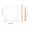 1Set Praktische Nougat Set Transparant PP Met 2