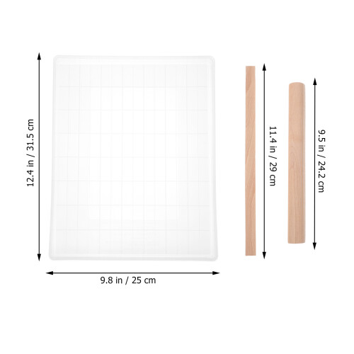 1Set Praktische Nougat Set Transparant PP Met 1