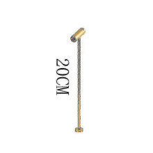 (3000K, Gold 20CM) Faretto LED dimmerabile, lampada da esposizione per gioielli, 20/30/35 cm, lampada da palo, luci da
