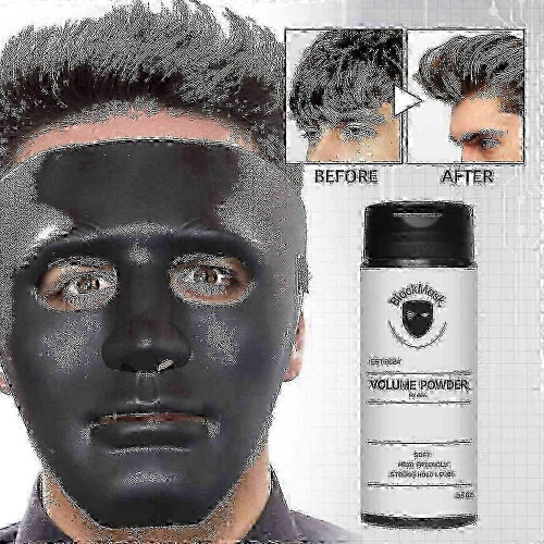 (2pcs) Πούδρα styling μαλλιών BlackMask για άμεσο όγκο και υφή για αβίαστα χτενίσματα, rzd1 1