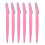 (5pcs, Pink) Ξυράφι φρυδιών Jikaix 5/10 τεμαχίων με προστατευτικό κάλυμμα πο 1