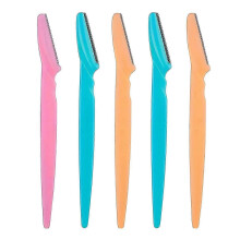 (5pcs, Mix Color) Jikaix 5/10-delige wenkbrauwscheerapparaat met beschermkap, multifunctioneel gezichtsscrub- en dermaplaning-apparaat voor dames