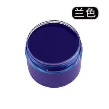 (Blue) Crema per tingere e riparare la pelle, ravvivante del colore per borse, scarpe, divani, giacche, copertura