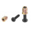 50pack Universals Fasteners With 2 Wrenches 1 Drill Bit for Wood 5
