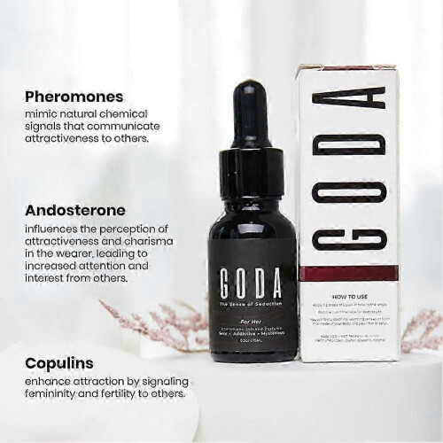(A4PCS) 15ml ολοκαίνουργιο άρωμα φερομόνης GODA μακράς διαρκείας 1