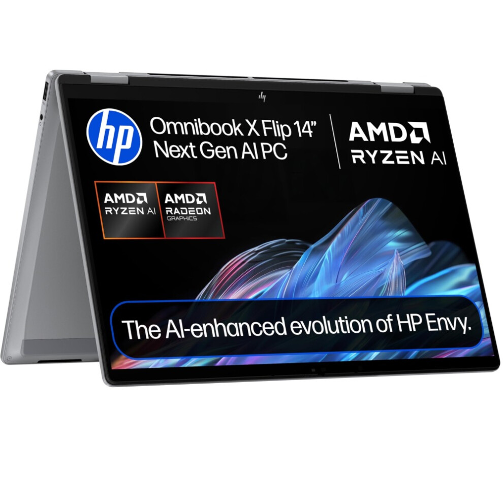Hp Silver Omnibook X Flip Next Gen Ai Amd Ryzen Ai 7 350 24Gb Ram 1Tb Ssd 14" Windows 11 Home 2-In-1 Touchscreen Laptop - Image 4
