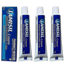(3pcs) Crema Lamisil para el pie de atleta, tratamiento antipicazón y desodorizante para el pie de atleta.