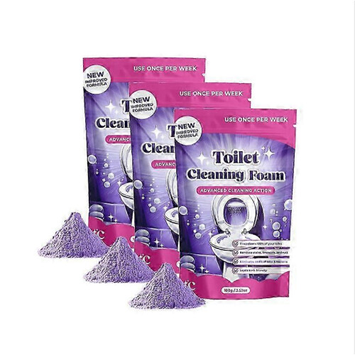 (3PCS) 1-5x Καθαριστικό Αφρού Τουαλέτας Fizzclean, Καθαριστικό Αφρού Fizzclean Άμεσης Δράσης