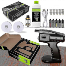 (Magnetic smoke oil tank) voor rookpistoolcocktail, cocktailrookset, cocktailbubbelrookpistool met 5 aroma-oliën en