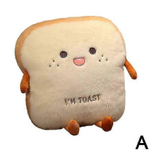 (A) 2026 I'm Toast Cuscino caldo a forma di mano Cuscino imbottito Cuscino per dormire Cuscino di peluche