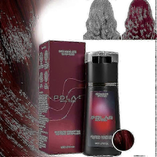 (Red) 2025 Polar Instant Haarkleurshampoo Natuurlijk