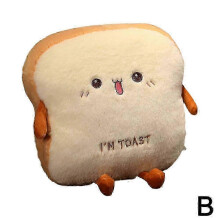 (B) 2026 I'm Toast Cuscino caldo a forma di mano Cuscino imbottito Cuscino per dormire Cuscino di peluche