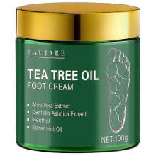(2PCS) Crema per i piedi all'olio di tea tree, crema riscaldante - Calli, piedi secchi e screpolati, mani,