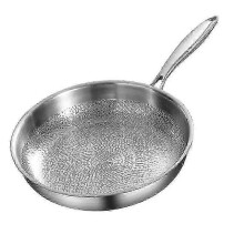 (28CM, A) Sartén Titanium Pro antiadherente y duradera con tapa para cocinar (2025)