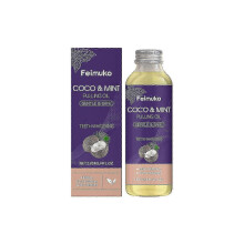 (1PCS) Coconut Oil Pulling for Teeth and Gums with Peppermint Oil - Organic Coconut Oil Pulling Oil Mouthwash