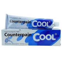 (cool) Balsamo analgesico Counterpain Thailand da 120 g, allevia i dolori muscolari, balsamo lenitivo, unguento