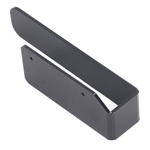 Acrylic Self Adhesive Towel Bar Black 2
