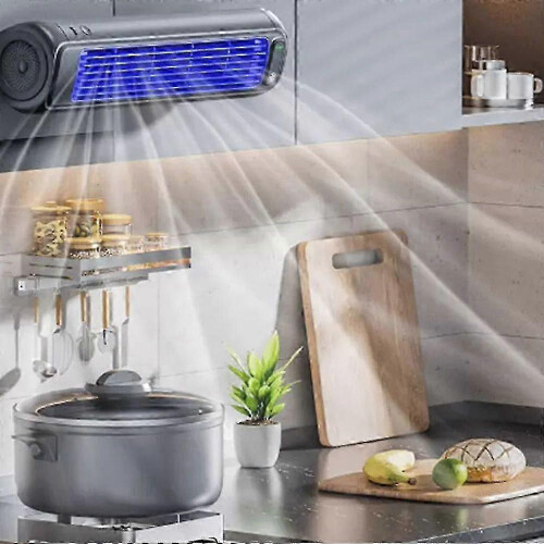 (Socket Model, Grey) Draagbare koelventilator Ace, stille draagbare airconditioner met 3 snelheden 2