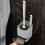 Silicone Brush with Wall Mount and Base 11