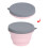 Collapsible 1L Silicone Bowl Lid Travel 2