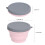 Collapsible 1L Silicone Bowl Lid Travel 10