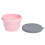 Collapsible 1L Silicone Bowl Lid Travel 13