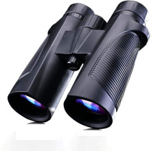 10x42 Waterproof Fogproof Binoculars with FMC BAK4 Prism, Sharp View for Bird Watching Outdoor Use (Black)