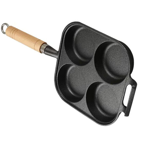 Efficient Non-Stick Four-Hole Frying Pan 2