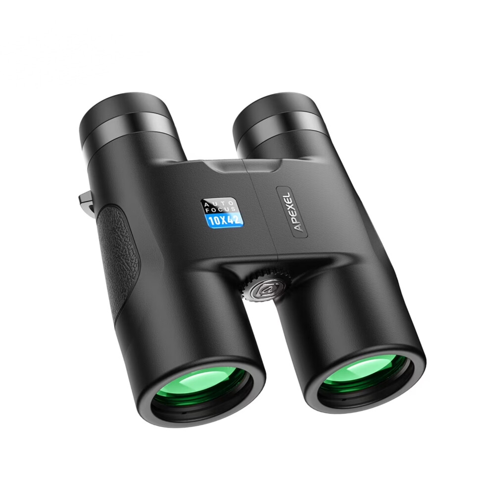 10X42 Hd Binoculars With Bak4 Roof Prism And Easy Focus For Bird Watching Wildlife Viewing Outdoor Use (Black) Black 6976917411083
