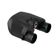 10x25 HD Binoculars with BAK4 Prism, Compact Clear View for Bird Watching Travel Outdoor Viewing (Black)