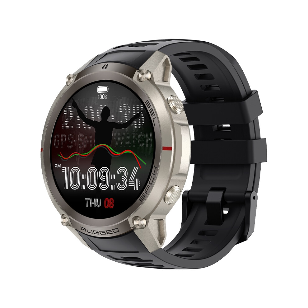 Smartwatch Dm59 Gps Outdoor Sports Offline Map 5Atm Amoled (Black) Black 6976917410758