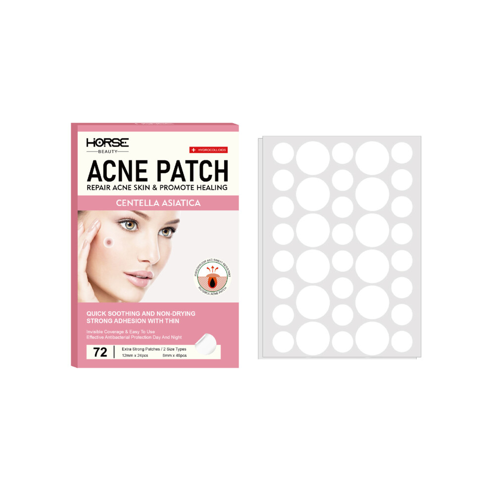 Invisible acne patches 72 capsules Acne removal and concealer patches