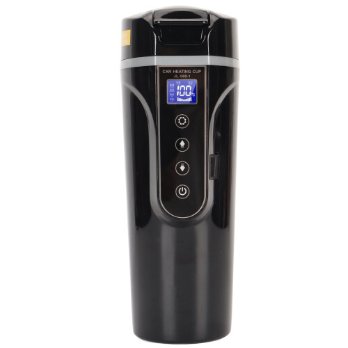 500ml Electric Travel Mug Black 1