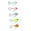 10g Metal Lure Set 5 Pack Vib 19